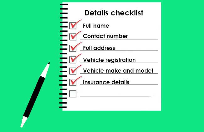 insurance exchange checklist