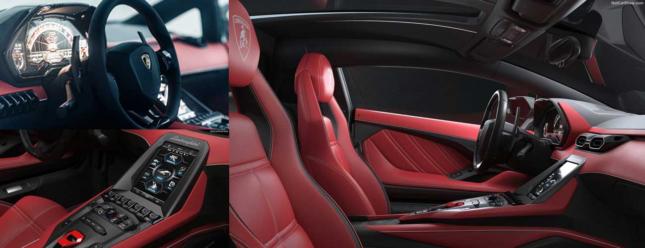 Lamborghini countach interior